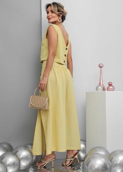Conjunto Ana Cristina Amarelo - comprar online