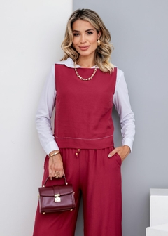 Imagem do Conjunto Eloa Marrant Cereja