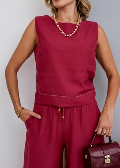 Conjunto Eloa Marrant Cereja na internet