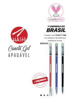 Caneta Gel Newpen Hashi Apagável 0.5mm - comprar online