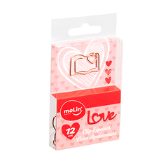 Clips Especial Livro Apaixonado 12 Unidades - Molin - comprar online