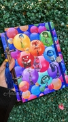 Mini Fichario Divertida Mente - Papelaria Ananda