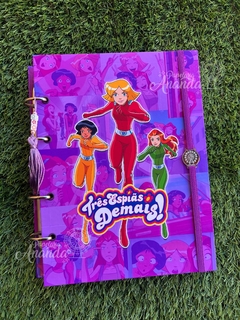 Fichário Três Espias Demais - Papelaria Ananda