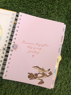 Planner 2025 A5 Looney Tunes - Coleção Nostalgia Papelaria Ananda - Papelaria Ananda