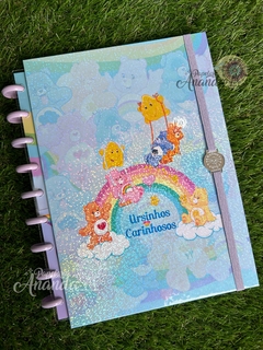 Caderno de Discos Ursinhos Carinhosos - Papelaria Ananda