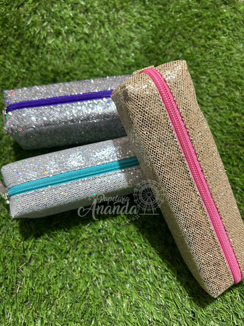 Estojo 1 Parte Glitter - Favorito