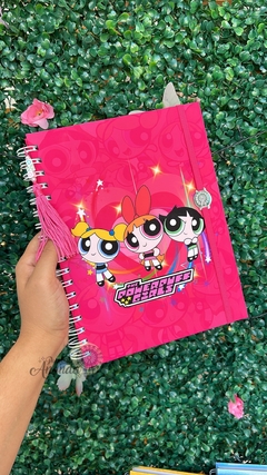 Caderno As Meninas Super Poderosas - Nostalgia - Papelaria Ananda