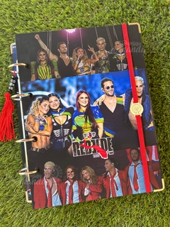 Fichário RBD - Rebelde - Papelaria Ananda - comprar online