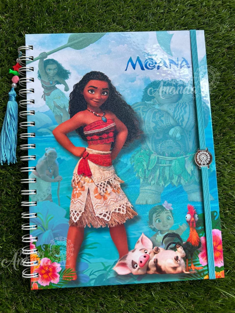 Caderno Moana - Papelaria Ananda - comprar online