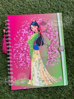 Caderno Mulan - Papelaria Ananda