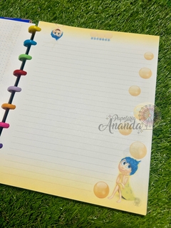 Caderno Divertida Mente de Discos - Papelaria Ananda na internet