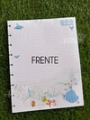 Refil Caderno de Disco Cinderela - Papelaria Ananda