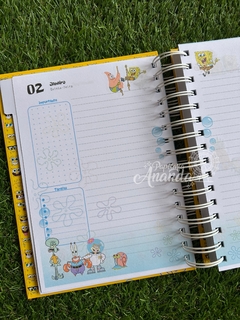 Imagem do Agenda Bob Esponja 2025 - Papelaria Ananda