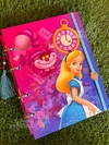 Fichario Colegial Alice no Pais das Maravilhas - Papelaria Ananda