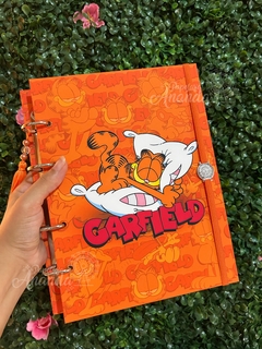 Fichário Garfield - Papelaria Ananda - comprar online
