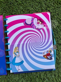 Caderno de Disco Alice - Papelaria Ananda - comprar online