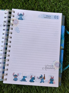 Imagem do Agenda 2025 Stitch - Papelaria Ananda