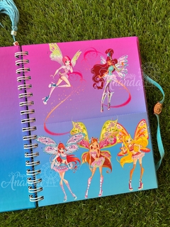 Caderno Winx - Papelaria Ananda en internet