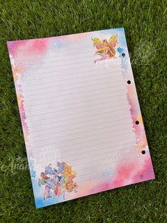 Refil de Folhas Winx 2 - Papelaria Ananda en internet