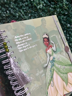 Caderno Tiana - A Princesa e o Sapo - Papelaria Ananda - comprar online