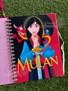 Caderno Mulan - Papelaria Ananda - comprar online