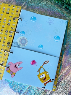 Fichário Bob Esponja - Papelaria Ananda na internet