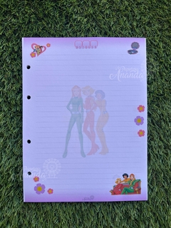 Refil de Fichário Três Espiãs Demais - Papelaria Ananda