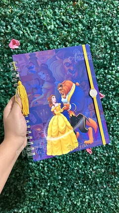 Caderno A Bela e a Fera - Papelaria Ananda - comprar online