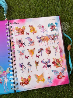 Caderno Winx - Papelaria Ananda - Papelaria Ananda