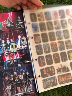 Fichário RBD - Rebelde - Papelaria Ananda - Papelaria Ananda