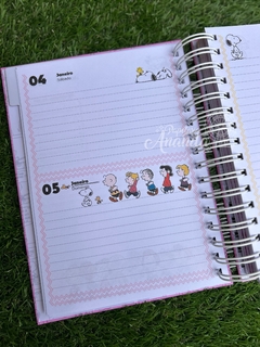 Agenda Snoopy 2025 - Papelaria Ananda