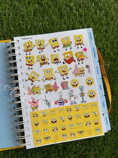 Agenda Bob Esponja 2025 - Papelaria Ananda - loja online