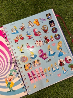 Caderno Alice no País das Maravilhas - Papelaria Ananda na internet