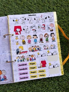 Fichário Snoopy - Papelaria Ananda na internet