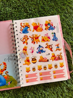 Caderno Pooh - Papelaria Ananda - Papelaria Ananda