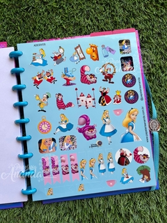 Caderno de Disco Alice - Papelaria Ananda na internet