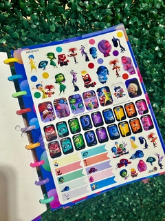 Caderno Divertida Mente de Discos - Papelaria Ananda - loja online