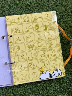 Fichário Snoopy - Papelaria Ananda - Papelaria Ananda