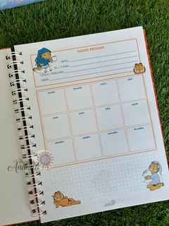 Imagen de Caderno Garfield Colegial - Nostalgia - Papelaria Ananda