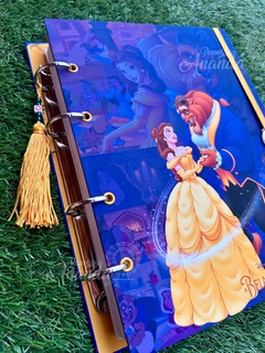 Fichário A Bela e a Fera - Papelaria Ananda - comprar online