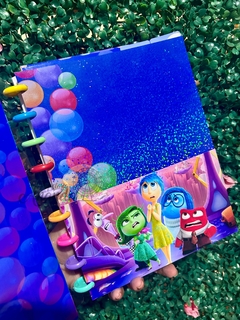 Caderno Divertida Mente de Discos - Papelaria Ananda - Papelaria Ananda