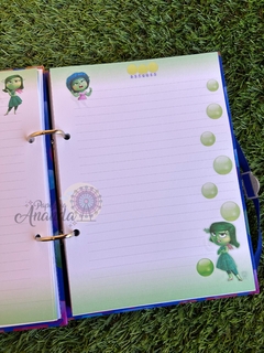 Mini Fichario Divertida Mente - Papelaria Ananda - comprar online