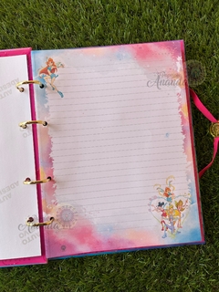 Fichário Winx - Papelaria Ananda