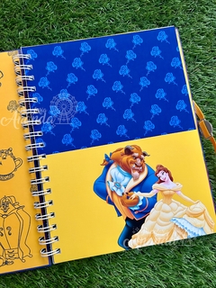 Caderno A Bela e a Fera - Papelaria Ananda na internet