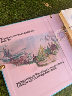 Diário Cinderela com Chave - Papelaria Ananda - loja online