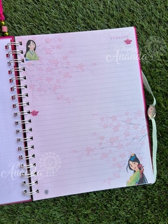 Caderno Mulan - Papelaria Ananda - loja online