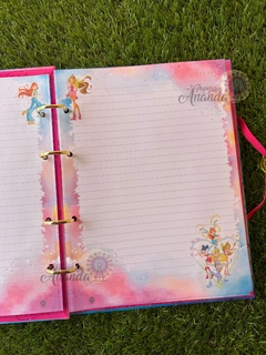 Fichário Winx - Papelaria Ananda - comprar online