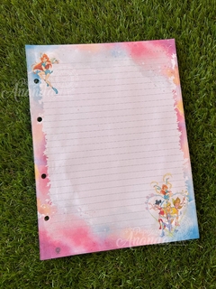 Refil de Folhas Winx 1 - Papelaria Ananda - comprar online