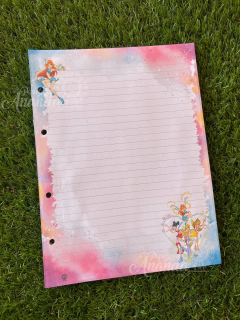 Refil de Folhas Winx T1 - Papelaria Ananda - comprar online