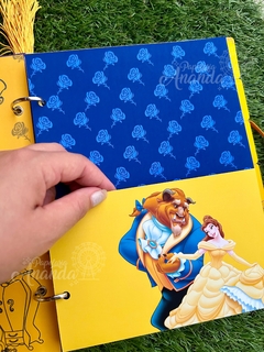 Fichário A Bela e a Fera - Papelaria Ananda na internet